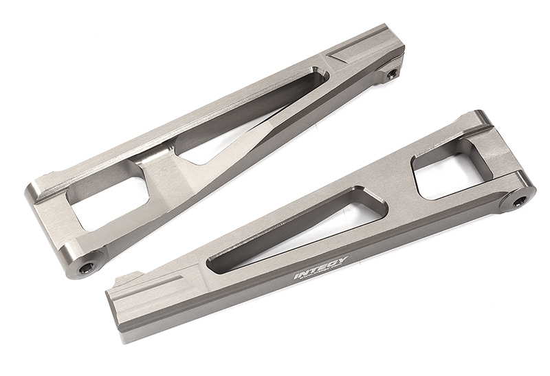 C31967GREY Machined Front Upper Suspension Arms for Arrma 1/8 Kraton 6S BLX V5 ARA330655 - Image 1