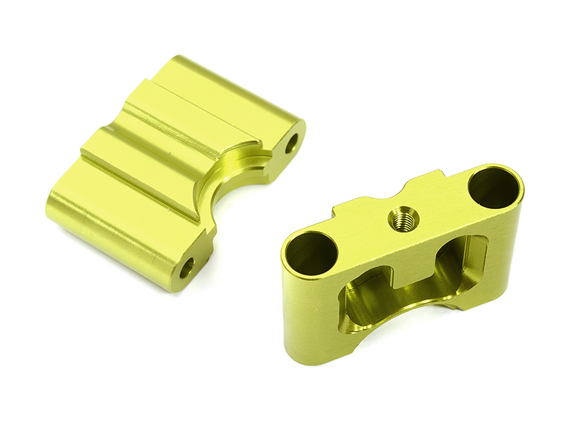 C31969GREEN Billet Machined Center Diff Mounts for Losi 1/8 LMT & LMT 2.0 4WD Monster Truck - Image 1