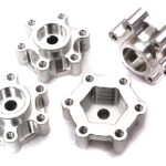 Billet Machined 17mm Hex-to-6 Bolt Wheel Adapters for Losi 1/8 LMT 1.0