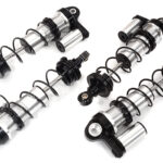 Billet Machined Piggyback Shock Set for Team Associated DR10 Drag Race Car RTR