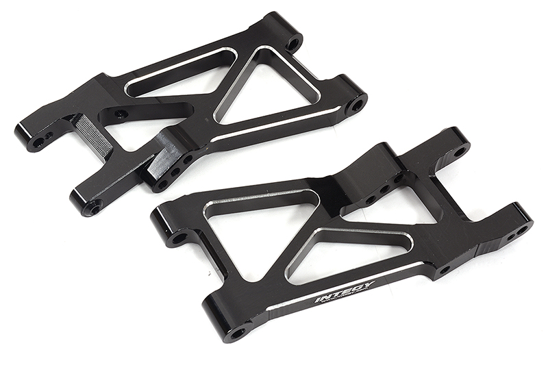 C31972BLACK Billet Machined Rear Lower Suspension Arms for Losi 1/10 22S Drag - Image 1