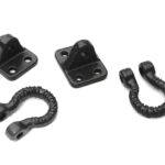 Realistic Alloy Bow Shackles & Brackets w/ No Hardware