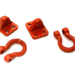 Realistic Alloy Bow Shackles & Brackets w/ No Hardware