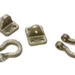 Realistic Alloy Bow Shackles & Brackets w/ No Hardware