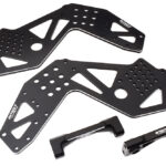 Billet Machined Chassis Side Plates & Mounts for Losi 1/8 LMT 1.0 Monster Truck