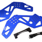Billet Machined Chassis Side Plates & Mounts for Losi 1/8 LMT 1.0 Monster Truck