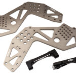 Billet Machined Chassis Side Plates & Mounts for Losi 1/8 LMT 1.0 Monster Truck