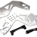 Billet Machined Chassis Side Plates & Mounts for Losi 1/8 LMT 1.0 Monster Truck
