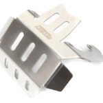 Stainless Steel Front Axle Protection Skid Plate for Axial SCX6 Crawler