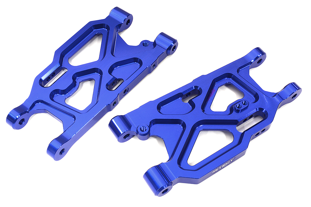 C31981BLUE Billet Machined Rear Lower Suspension Arms for Arrma 1/7 Limitless AR330192 - Image 1