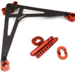 Billet Machined Rear Body Posts & Mount Set for Losi 1/10 22S Drag