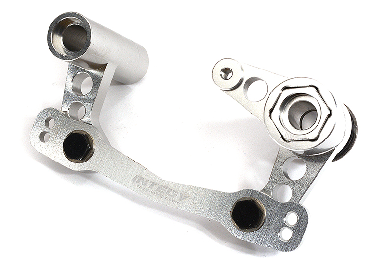C31994SILVER Billet Machined Steering Bellcrank Set for Arrma 1/8 Kraton 6S BLX V5 AR340073 - Image 1