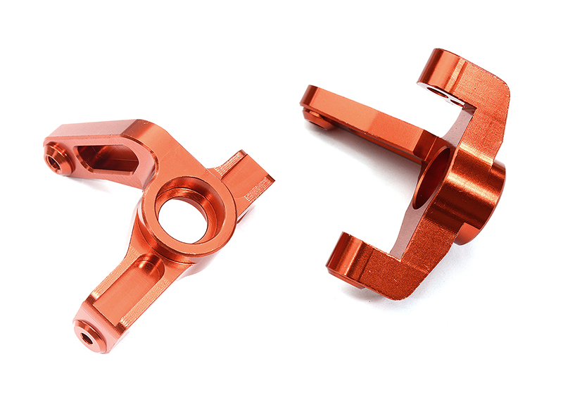 C31998RED Billet Machined Steering Knuckles for Losi 1/10 2WD 22S Drag, ST & SCT - Image 1