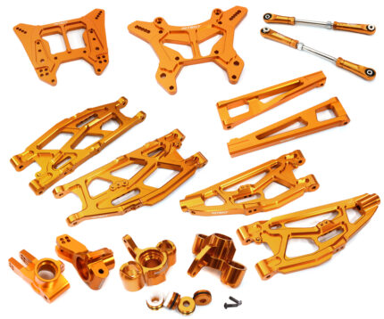 Billet Machined Suspension Conversion Kit for Arrma 1/8 Kraton 6S BLX V5