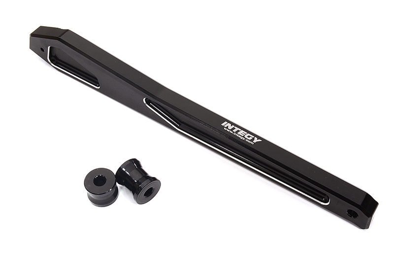 C32003BLACK Billet Machined Rear Chassis Brace for Arrma 1/8 Kraton 6S BLX V5 ARA320555 - Image 1