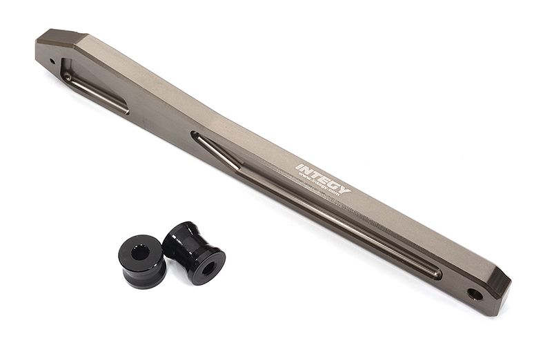 C32003GREY Grey Billet Machined Rear Chassis Brace for Arrma 1/8 Kraton 6S BLX V5 ARA320555 - Image 1