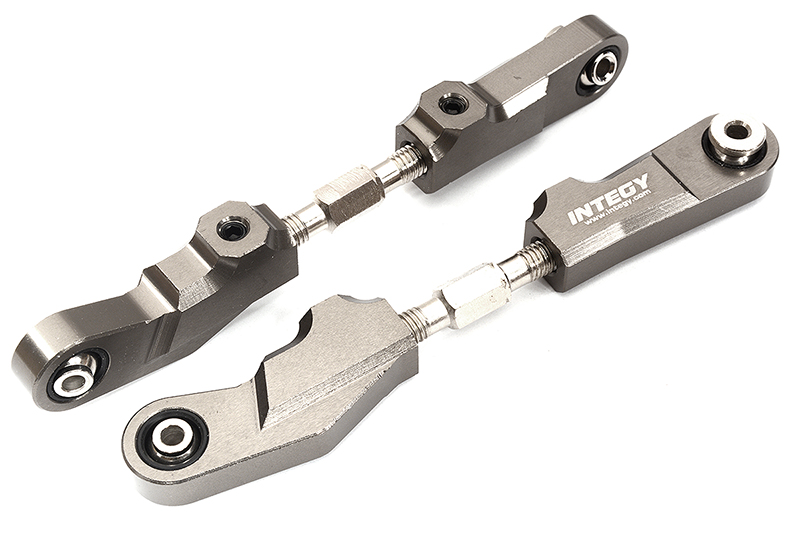 C32005GREY Billet Machined Rear Upper Suspension Linkages for Arrma 1/7 Limitless AR330214 - Image 1