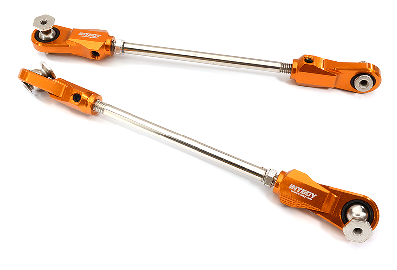 C32006ORANGE Billet Machined Steering Linkages for Arrma 1/5 Kraton 4X4 8S BLX ARA340156 - Image 1