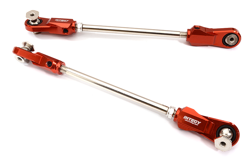 C32006RED Billet Machined Steering Linkages for Arrma 1/5 Kraton 4X4 8S BLX ARA340156 - Image 1