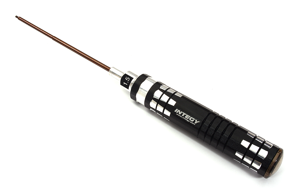 C32013 Billet Machined Competition Tool 1.5mm Allen Hex Wrench with 120mm Shank - Image 1