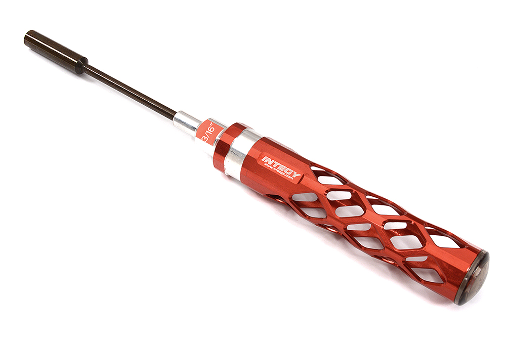 C32027 Billet Machined Competition Tool 3/16 Size Hex Nut Driver with 100mm Shank - Image 1