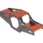 Composite CF Main Chassis Conversion for Axial 1/24 SCX24 Deadbolt & C10