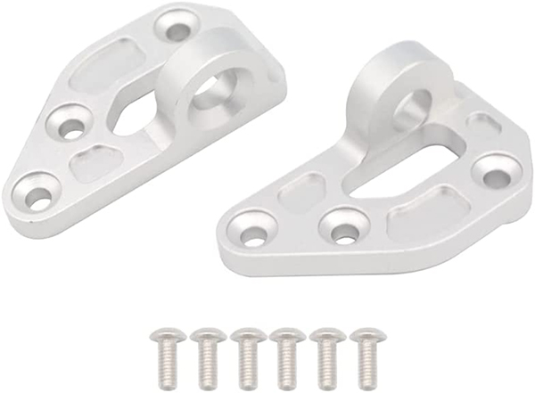 C32058SILVER Alloy Machined Front Body Mounts for Axial SCX6 Crawler 251008 - Image 1