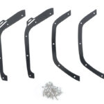 Stainless Steel Fender Flare Delete Kit for Axial SCX6 JLU Wrangler 250001