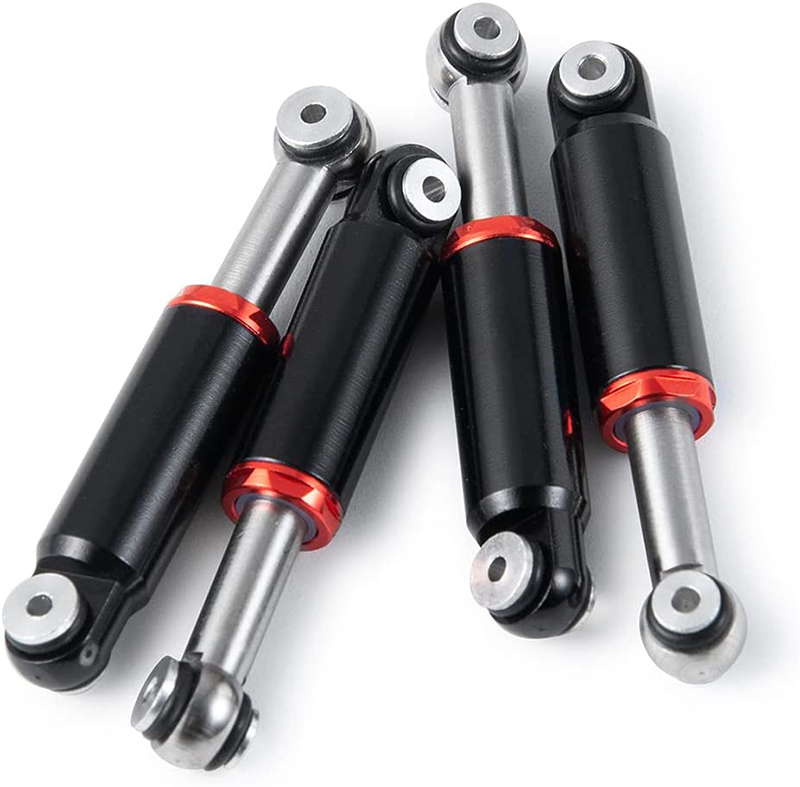 C32083BLACK Alloy Shock Set for Axial SCX24 Crawler L=23mm-32mm - Image 1