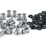 Alloy Machined 3.5mm Linkage Ball Set for Axial SCX24 Crawler