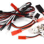 Alloy Machined LED Holder Set 5mm Size + (6) White LED Light