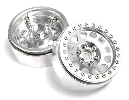 1.9 Size Billet Machined Alloy 12H Spoke Wheel(2) 88g Ea. for 1/10 Scale Crawler