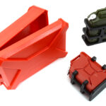 Realistic Scale Model Rugged Storage Case & Jerry Cans 1/10 Size