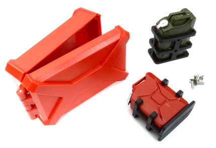 Realistic Scale Model Rugged Storage Case & Jerry Cans 1/10 Size