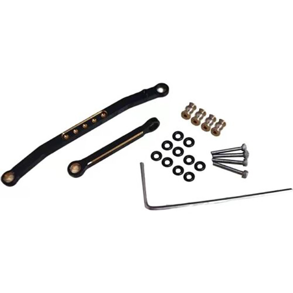 C32175 Machined Alloy Steering Linkages (2) for Axial SCX24 Crawler - Image 1