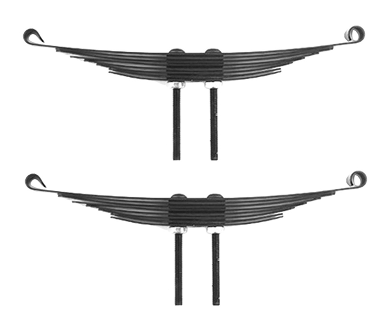 C32203 Realistic Leaf Spring 8 Plates Type (2) for 1/14 Tractor Trailer Truck - Image 1