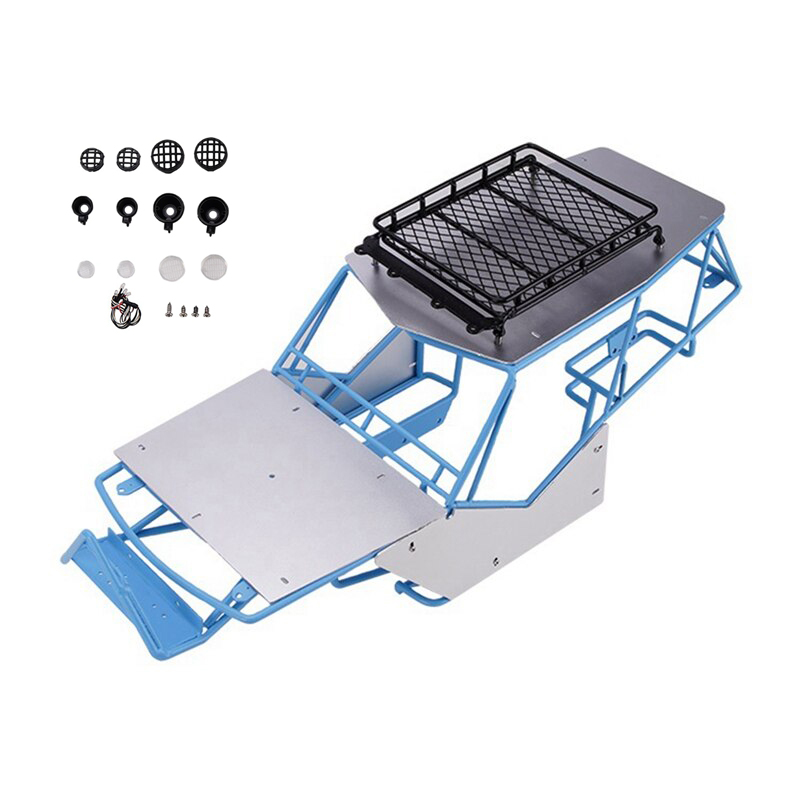 C32205BLUE Realistic Scale Roll Cage for 1/10 Axial Wraith 2.2 All Terrain Rock Racer - Image 1