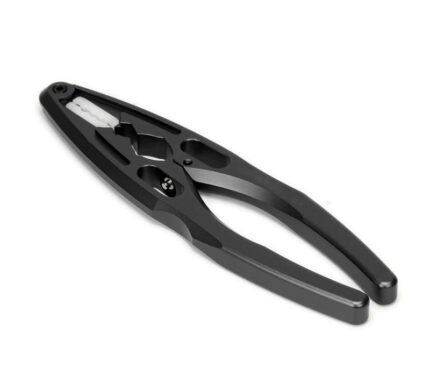 Multipurpose Black Maintenance Pliers with Ball End Tool for RC Shocks