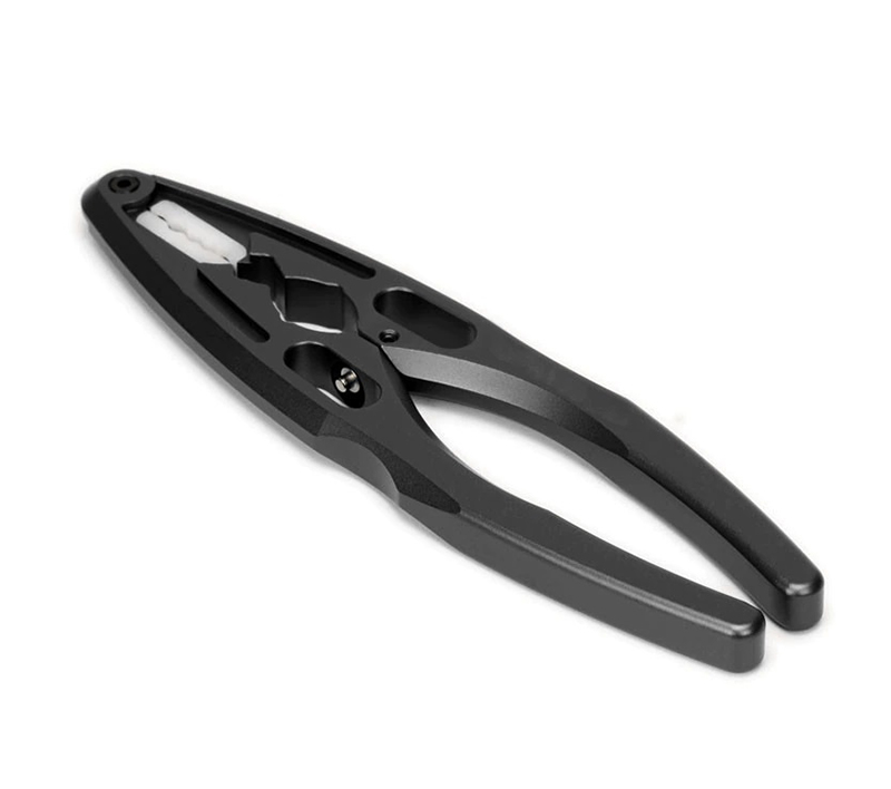 C32208BLACK Multipurpose Black Maintenance Pliers with Ball End Tool for RC Shocks - Image 1