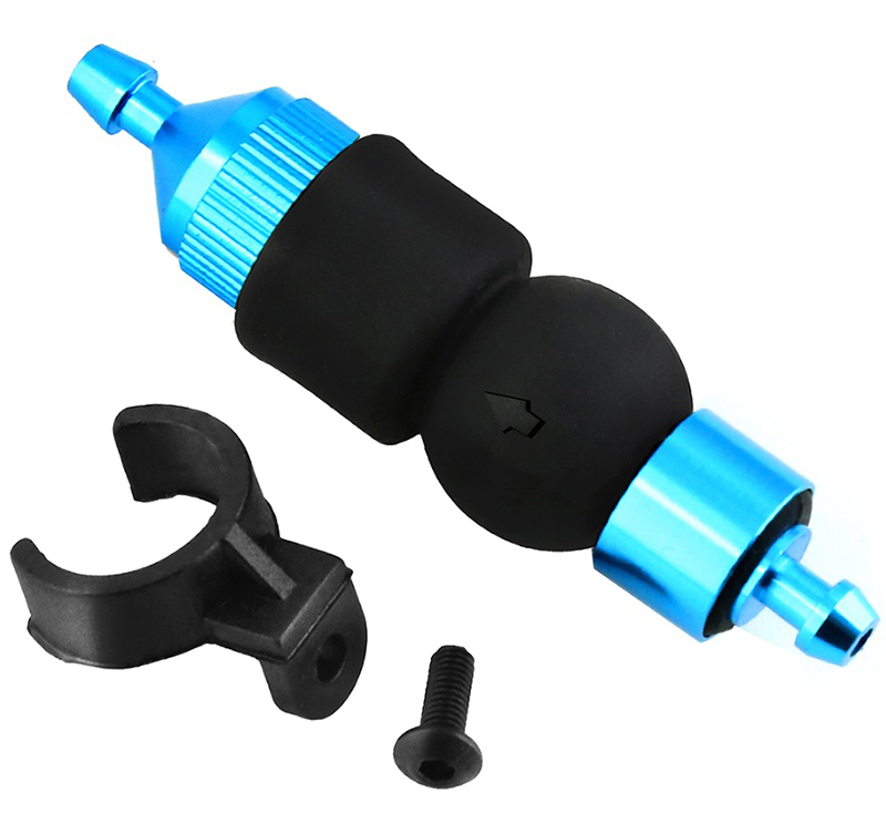 C32229BLUE Alloy Nitro Fuel Inline Primer Pump - Image 1