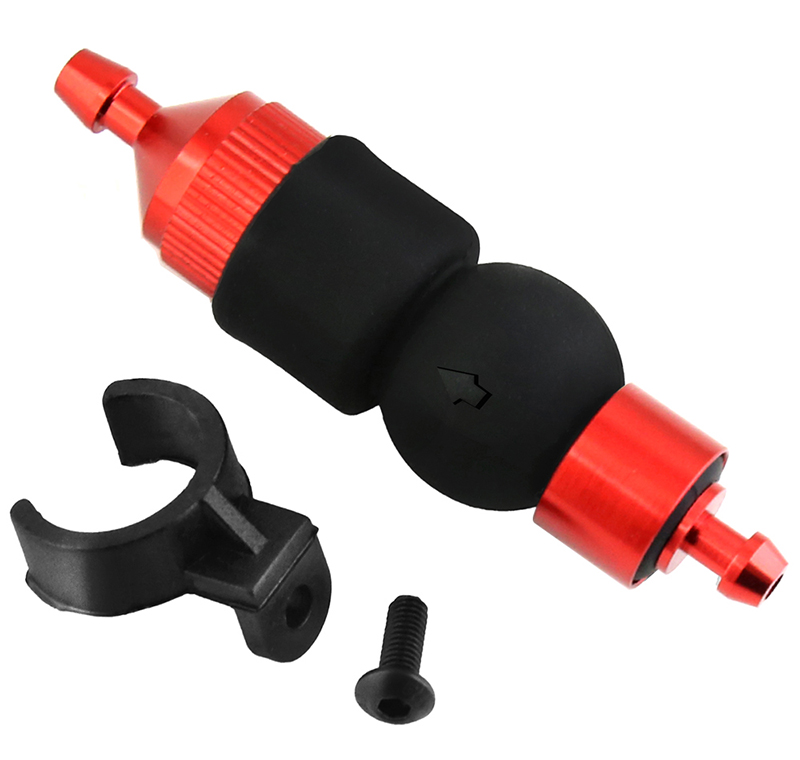 C32229RED Alloy Nitro Fuel Inline Primer Pump - Image 1