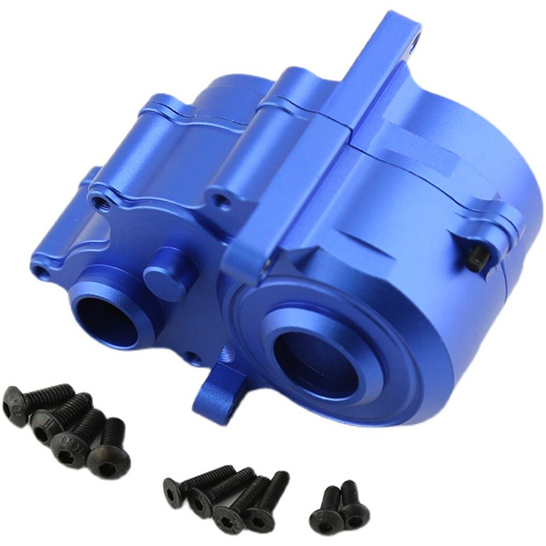 C32232BLUE Alloy Machined Center Gearbox Housing for 1/10 Traxxas E-Revo 2.0 8691 - Image 1