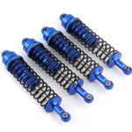 Alloy Machined 145mm Shock Set (4) w/ Firm Springs for Axial SCX6