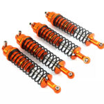 Alloy Machined 145mm Shock Set (4) w/ Firm Springs for Axial SCX6