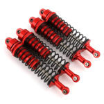 Alloy Machined 145mm Shock Set (4) w/ Firm Springs for Axial SCX6