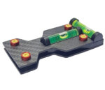 Camber Gauge w/ Leveling Fixture for Most 1/10 Scale RC Cars, Universal Fit