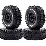 1/10 Scale Short Course 2.2/3.0 Wheels and Tires Set of 4 for 12mm Hex