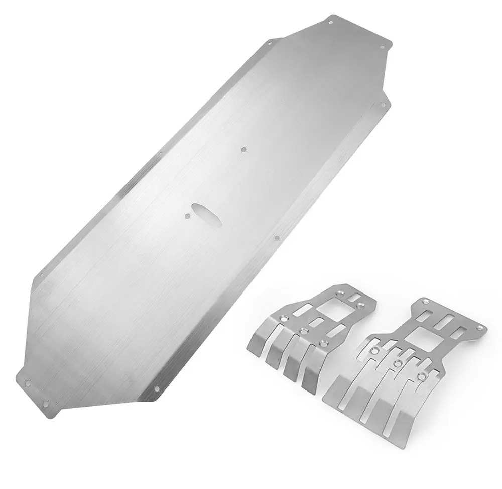C32266 F&R Skid & Main Chassis Protection Plates for Arrma 1/7 Mojave 6S Desert Truck - Image 1