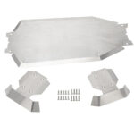 F&R Skid & Main Chassis Protection Plates for 1/8 Sledge 4WD Monster Truck