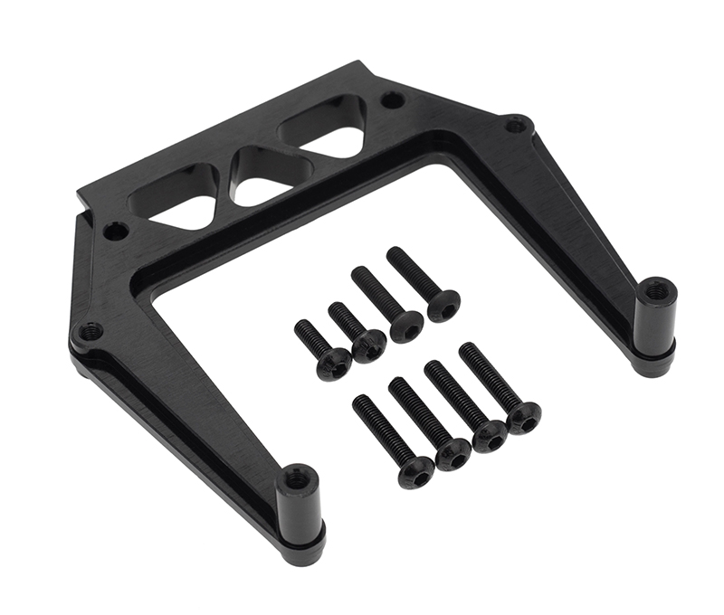 C32275BLACK Alloy Machined Front Shock Tower for Traxxas 1/10 Drag Slash 2WD 3639 - Image 1